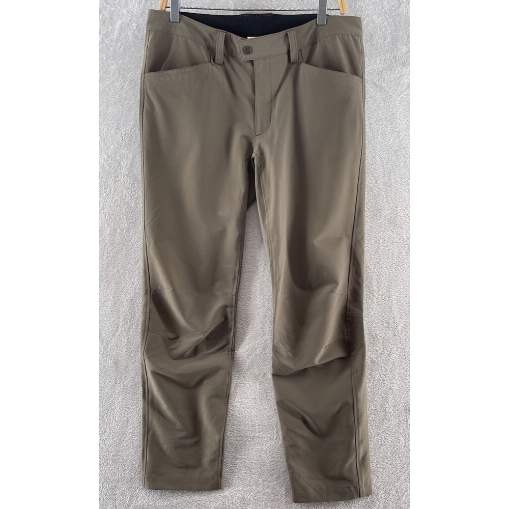 Shimano Pants Mens Medium Technical Performance Comfort Duty Gear Brown